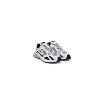 Pantofi sport pentru barbati -  305072849 - piele naturala - alb/negru -