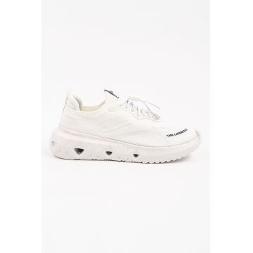 Pantofi sport wedge cu talpa perforata cu logo