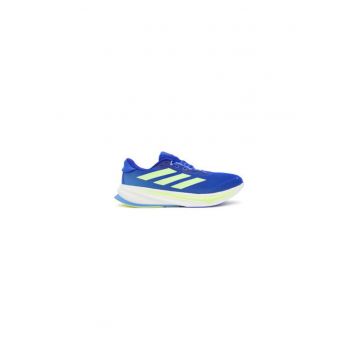 Pantofi textili de alergare cu print logo