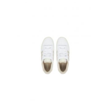 Tenisi de baschet cu piele naturala si logo