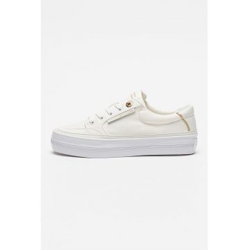 Pantofi sport low-cut cu talpa flatform