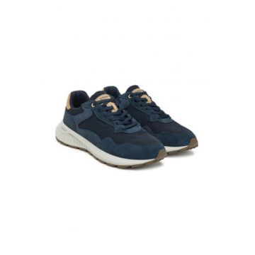 Tenisi barbati -  305258663 - piele naturala - bleumarin