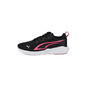 Pantofi sport cu sireturi All-Day Active - Negru - Roz - 7.5