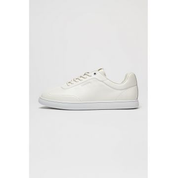 Pantofi sport din piele cu detaliu logo