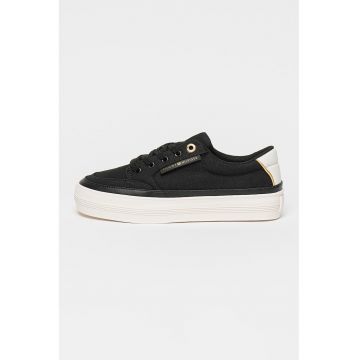 Pantofi sport low-cut cu talpa flatform