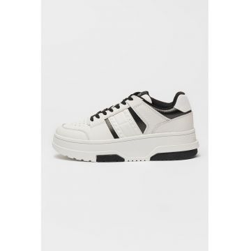 Pantofi sport low-cut de piele