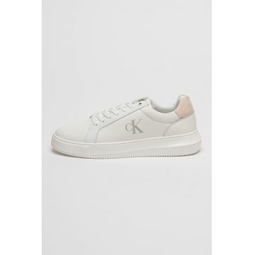 Pantofi sport wedge de piele