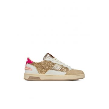 Tenisi dama  Piele ecologica - Auriu - Auriu