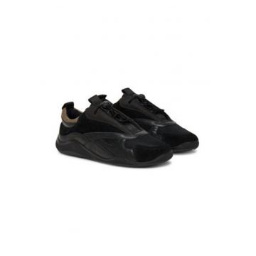 Tenisi de dama - Vic Matie - 305613547 - piele naturala - negru