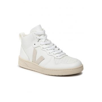 Tenisi unisex -  301484783 - piele naturala - alb/bej