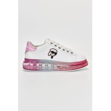 Pantofi sport de piele cu logo