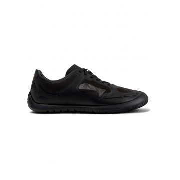 Pantofi sport low-cut cu garnituri din material sintetic