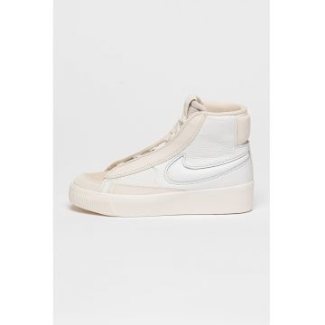 Pantofi sport mid-high din piele cu insertii din material sintetic Blazer Victory