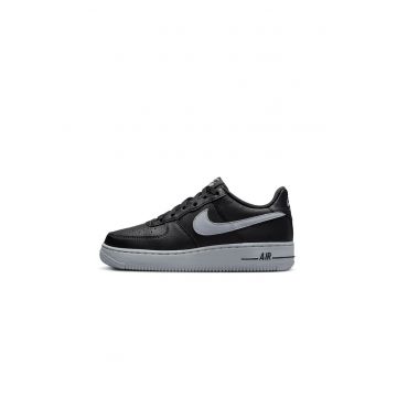 Pantofi sport -  Air Force 1 Gs Tkac - Piele naturala - Negru