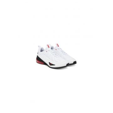 Pantofi sport barbati -  312044 - alb/negru/rosu - pentru toate timpurile