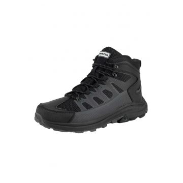 Pantofi sport dama  negru - textil - pentru drumetie/trekking