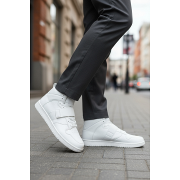 Adidasi barbati casual  albi H54