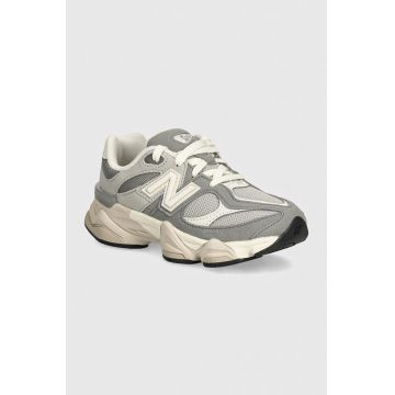 New Balance sneakers pentru copii 9060 culoarea gri, PC9060EM