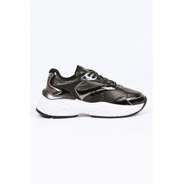 Pantofi sport cu garnituri din piele