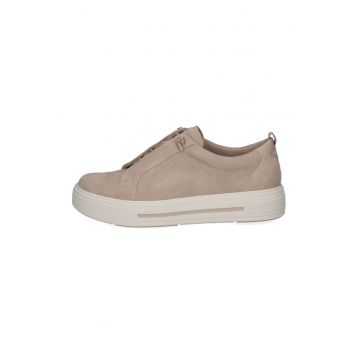 Pantofi sport flatform de piele