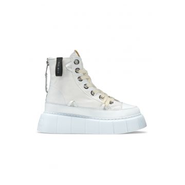 Pantofi sport flatform - din material textil