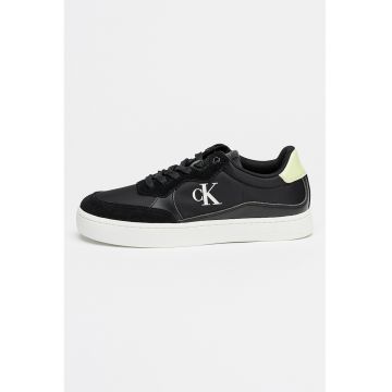 Pantofi sport low-cut de piele