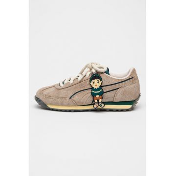 Pantofi sport low-cut de piele intoarsa Squid Game