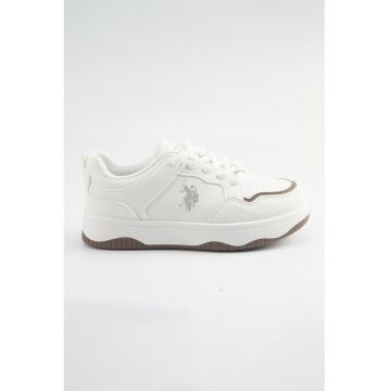 Pantofi sport low-cut din piele ecologica