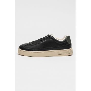 Pantofi sport low-cut din piele ecologica