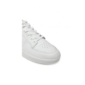 Pantofi sport barbati - 748SMA0016 -  Piele naturala - Alb