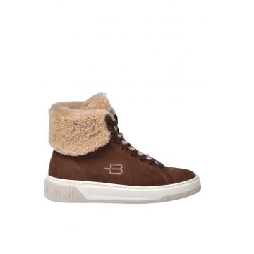 Pantofi sport din piele intoarsa