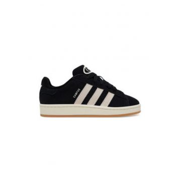 Pantofi sport low-cut din piele intoarsa Campus