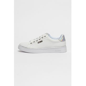 Pantofi sport uni de piele ecologica