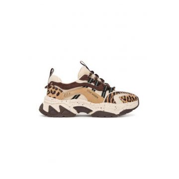 Tenisi dama 305531049 -  Piele naturala - Maro -