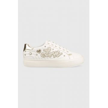 Aldo sneakers Lovenow culoarea alb