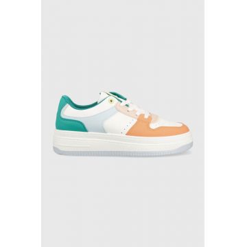 Answear Lab sneakers culoarea alb