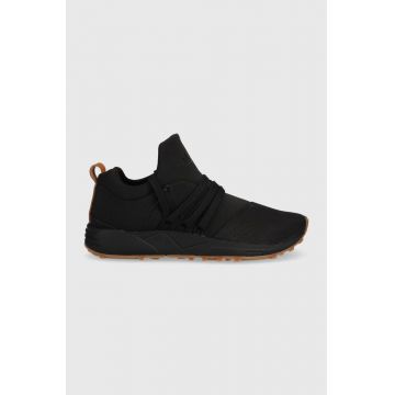 Arkk Copenhagen sneakers Raven Nubuck S-e15 culoarea negru