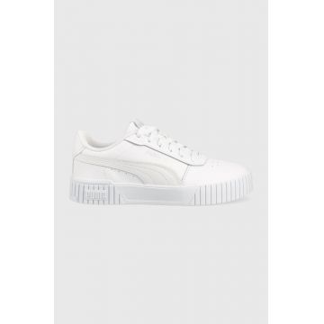 Puma sneakers Carina 2.0 culoarea alb 383462