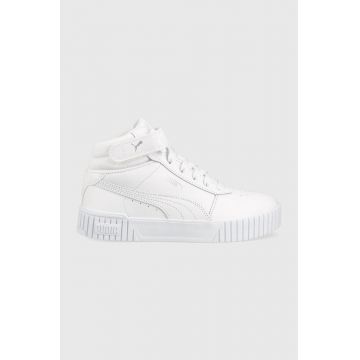 Puma sneakers Carina 2.0 culoarea alb 385851