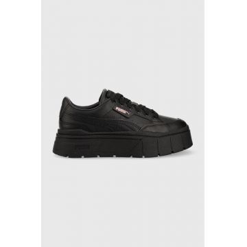 Puma sneakers Mayze Stack culoarea negru, 384412 384412-02