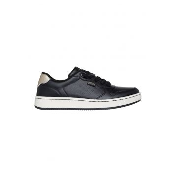 Pantofi sport Cute Court-Luxe Kicks din piele ecologica