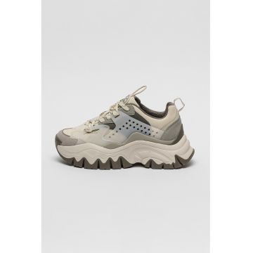 Pantofi sport de piele ecologica Trail One