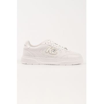 Pantofi sport din piele cu detalii logo