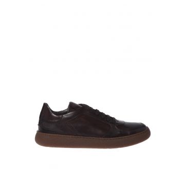 Pantofi sport low-cut din piele