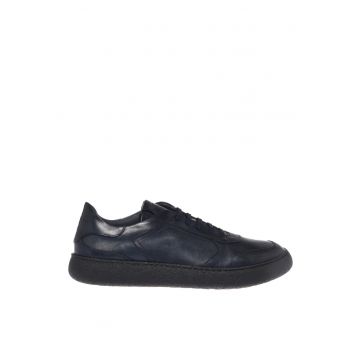 Pantofi sport low-cut din piele