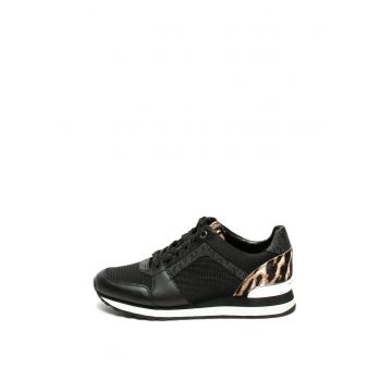 Pantofi sport cu insertii de piele Billie