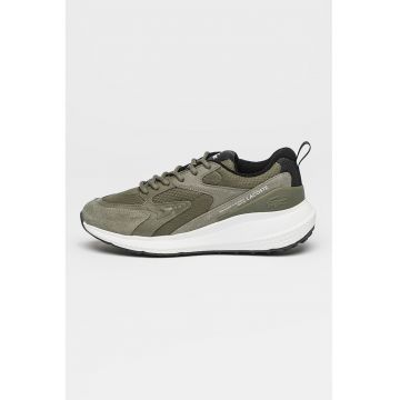 Pantofi sport cu insertii din piele intoarsa L003 Evo