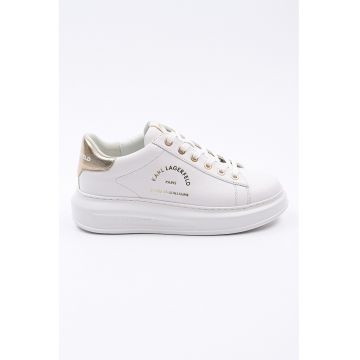 Pantofi sport de piele cu logo