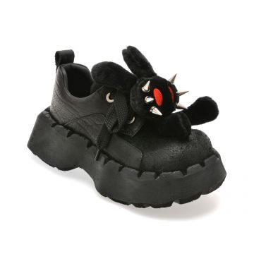 Pantofi sport GRYXX negri, 6895, din piele naturala