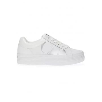 Pantofi sport  pentru Femei - bold vulc flatf low lth - YW0YW01414-01V - Alb